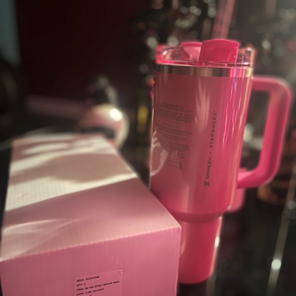 Starbucks Stanley pink 2024 new in box